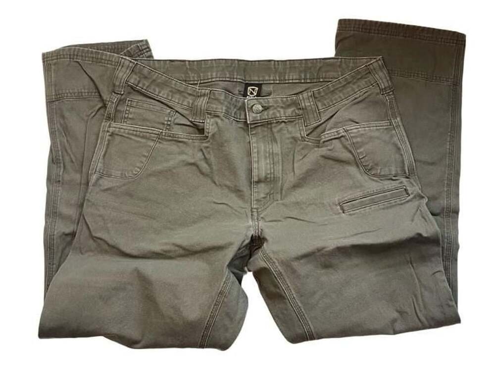 Noble Outfitters Utility Pants Size 38x32 Olive Green Canvas Workwear